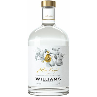 Anton Kaapl Hruškovice Williams 47% 0,5 l (holá láhev) – Zboží Mobilmania