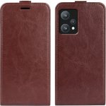 Vsechnonamobil 40074 Vyklápěcí pouzdro Realme 9 Realme 9 5G hnědé – Zboží Živě