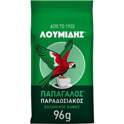 Loumidis tradiční řecká káva do džezvy Papagalos 96 g – Zbozi.Blesk.cz