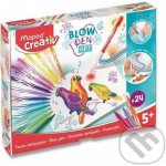 Maped Sada Creativ Blowpen Pop´Art Foukací pero 24 barev – Sleviste.cz