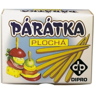 Plastimex párátka 1000ks, plochá, dřevo, EAN, pap.krab. – Hledejceny.cz