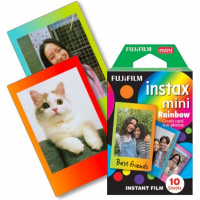 Fujifilm Instax Mini film 10ks Rainbow – Zbozi.Blesk.cz