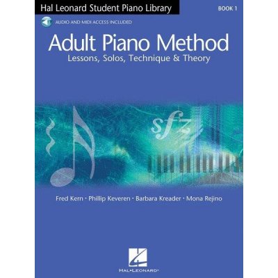 Hal Leonard Student Piano Library Adult Piano Method noty na sólo klavír + audio – Zboží Mobilmania