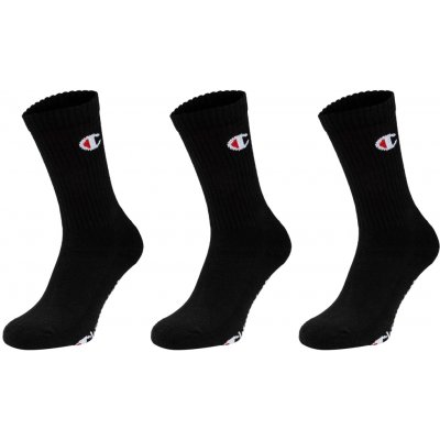 Champion 3Pk Crew Socks Černá – Hledejceny.cz