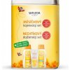 Weleda Měsíčkový kojenecký krém 75 ml + kojenecká koupel 200 ml + kojenecký olej 200 ml + Bavlněná plena s potiskem dárková sada