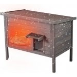 E-CrossStu GmbH​ Venkovní kočičí domek 86 x 56 x 73 cm – Zboží Dáma