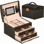 Springos šperkovnice Savage černá – Zboží Dáma