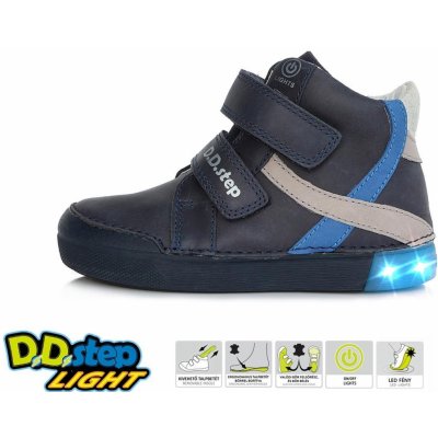 D.D.Step A068-398M/L svítící royal blue – Zboží Mobilmania