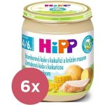 HiPP Bio Bramborové pyré s kukuřicí a krůtím masem 125 g – Zboží Dáma