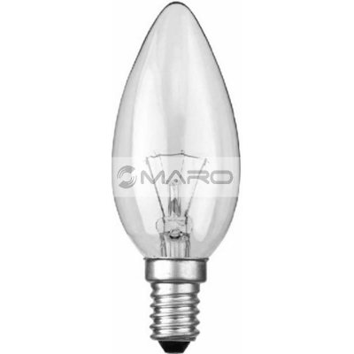 Techlamp žárovka průmyslová, svíčka E14, 25 W, čirá 788950,00 – Hledejceny.cz