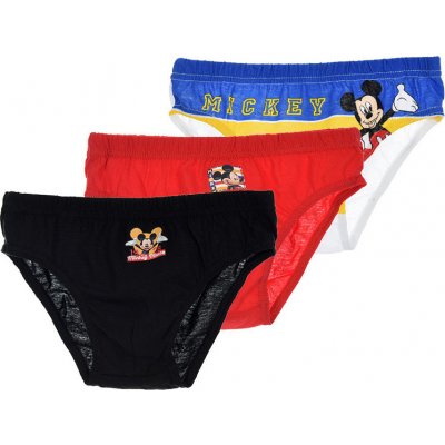 Disney Mickey mouse chlapecké slipy 3 pack – Hledejceny.cz