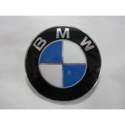 Originální klasický znak na kapotu BMW 82mm – Zboží Mobilmania
