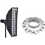 Strip softbox s voštinou otočný 22x95cm Bowens – Hledejceny.cz