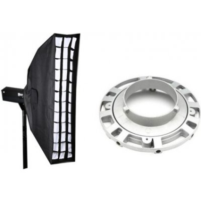 Strip softbox s voštinou otočný 22x95cm Bowens – Hledejceny.cz