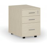 Primo Wood 3 zásuvky bříza – Zboží Dáma