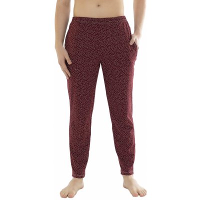 Leptir 505/03 pánské pyžamové kalhoty červené