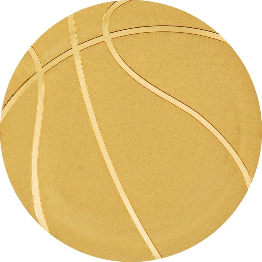 UNITED STATES MINT Zlatá mince Basketball in Gold Basketbal ve zlatě 1 $ Palau 0,5 g