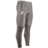 Pánské legíny Compressport Seamless pants legíny grey melange