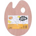 Dudlu Paleta malířská dřevěná 20x30 cm – Zboží Dáma