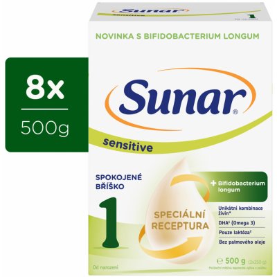 Sunar 1 Sensitive 8 x 500 g – Zboží Mobilmania