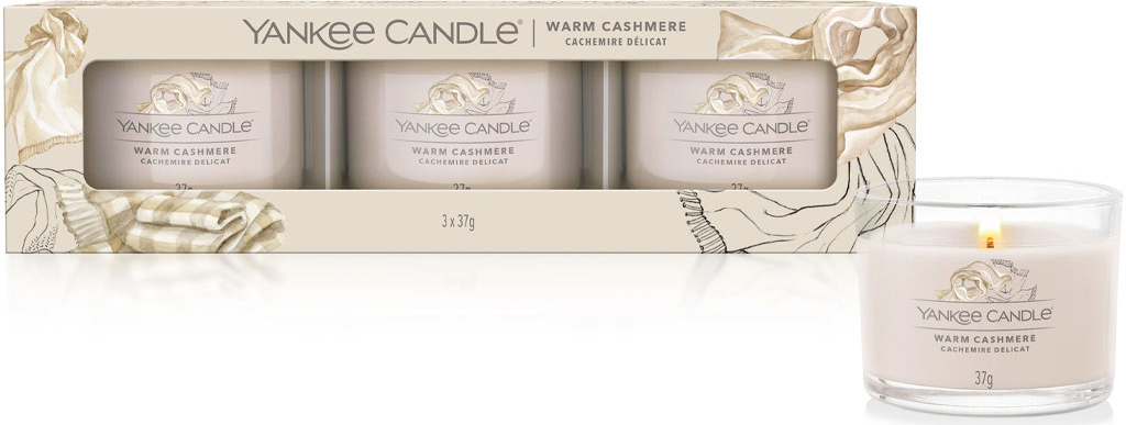 Yankee Candle Warm Cashmere 3 x 37 g