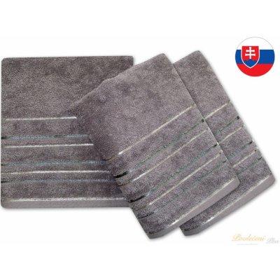 Praktik Textil ručník Zara 50 x 100 cm tmavě šedý