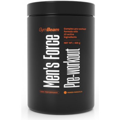 GymBeam Men‘s Force Pre-Workout 420 g – Zboží Dáma