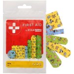 FIXPLAST First Aid Kids mix 24 ks – Zboží Dáma
