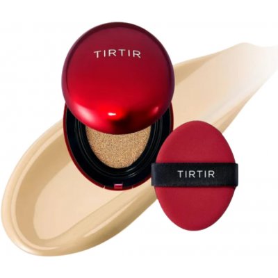 Tirtir Mask Fit Red Cushion 24W Soft Beige Mini kompaktní make-up v houbičce 4,5 g – Zbozi.Blesk.cz