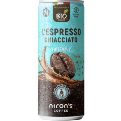 Niron's Coffee BIO LEDOVÁ KÁVA L’ESPRESSO GHIACCIATO 250 ml – Hledejceny.cz