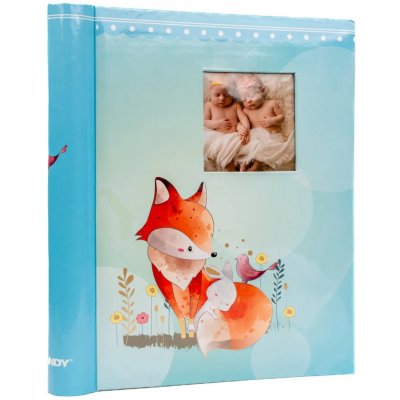 FANDY Fotoalbum samolepicí 22,5x28 cm 60 stran dětské Fox 1 – Zboží Živě