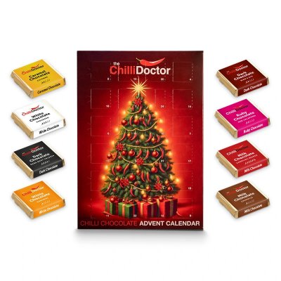 The Chilli Doctor Chilli čokoládový adventní kalendář 2024 – Zboží Dáma