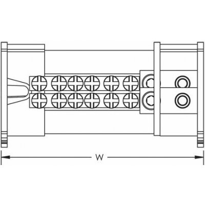 ERICO Blok BD 100/125AL rozvodný dvoupólový ER-BD 100/125AL 563810 – Hledejceny.cz