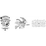 Šablony na sklo 42x59,4 cm HALOWEEN WD-3A2-HL – Zboží Dáma