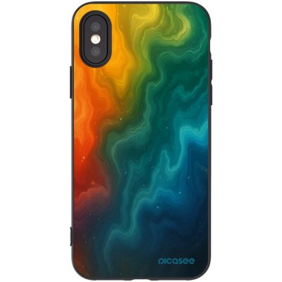 Picasee silikonový černý obal pro Apple iPhone X/XS - Solar – Zboží Mobilmania