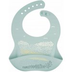 Canpol babies Silikonový bryndák s kapsou zelený – Zboží Dáma