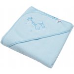NEW BABY froté osuška s výšivkou a kapucí 80x80 růžová sloník – Sleviste.cz