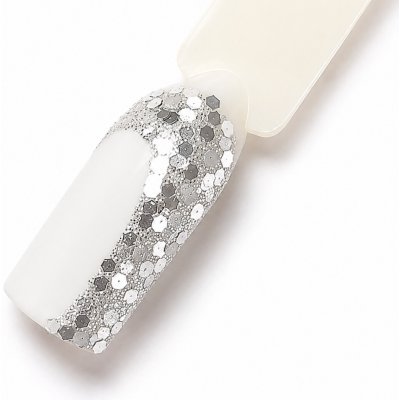 NL nails professional GLITTER MIX SHINE METALLIC silver – Hledejceny.cz
