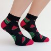 Kotníčkové ponožky MELOUN Černá