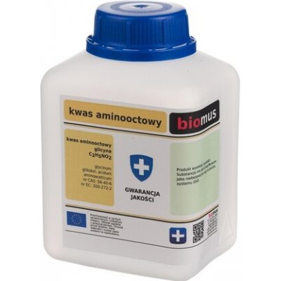 Biomus Glycin (kyselina aminooctová) čistý 500 g – Hledejceny.cz