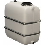 Werit Skladovací plastová nádrž na vodu Černá 1 100 l – Sleviste.cz