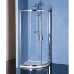 Olsen Spa Sprchové dveře do niky SMART - ALARO - 80 cm, 190 cm, Univerzální, Hliník chrom, Čiré bezpečnostní sklo - 6 mm OLBALA80CCBV