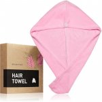 BrushArt Home Salon Hair towel ručník na vlasy Pink – Zboží Mobilmania