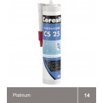 Ceresit CS 25 sanitární silikon 280 g platinum – Zboží Mobilmania