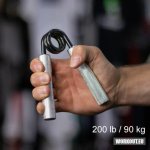 Workout posilovací kleště prstů a zápěstí 90 kg – Zboží Dáma