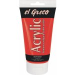 El Greco akrylová barva pravá červená 150 ml – Hledejceny.cz