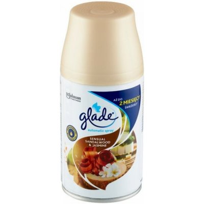 Glade Automatic Spray Sensual Sandalwood & Jasmine náplň 269 ml – Hledejceny.cz