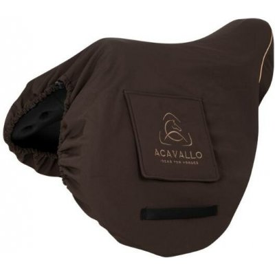 ACAVALLO Obal na skokové sedlo s fleece brown – Hledejceny.cz