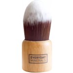 Barbara Hofmann Bamboo blush brush angular small bambusový štětec hranatý červený malý 1 ks – Zbozi.Blesk.cz