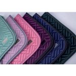 Kentaur Podsedlová saténová dečka s čabrakou Tmavě zelená – Zboží Mobilmania